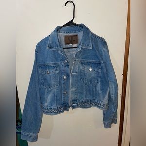 Vintage cropped denim jacket